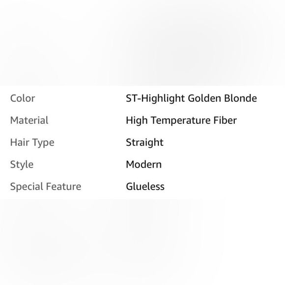 Highlight Ash Blonde Lace Front Wigs - Picture 8 of 8